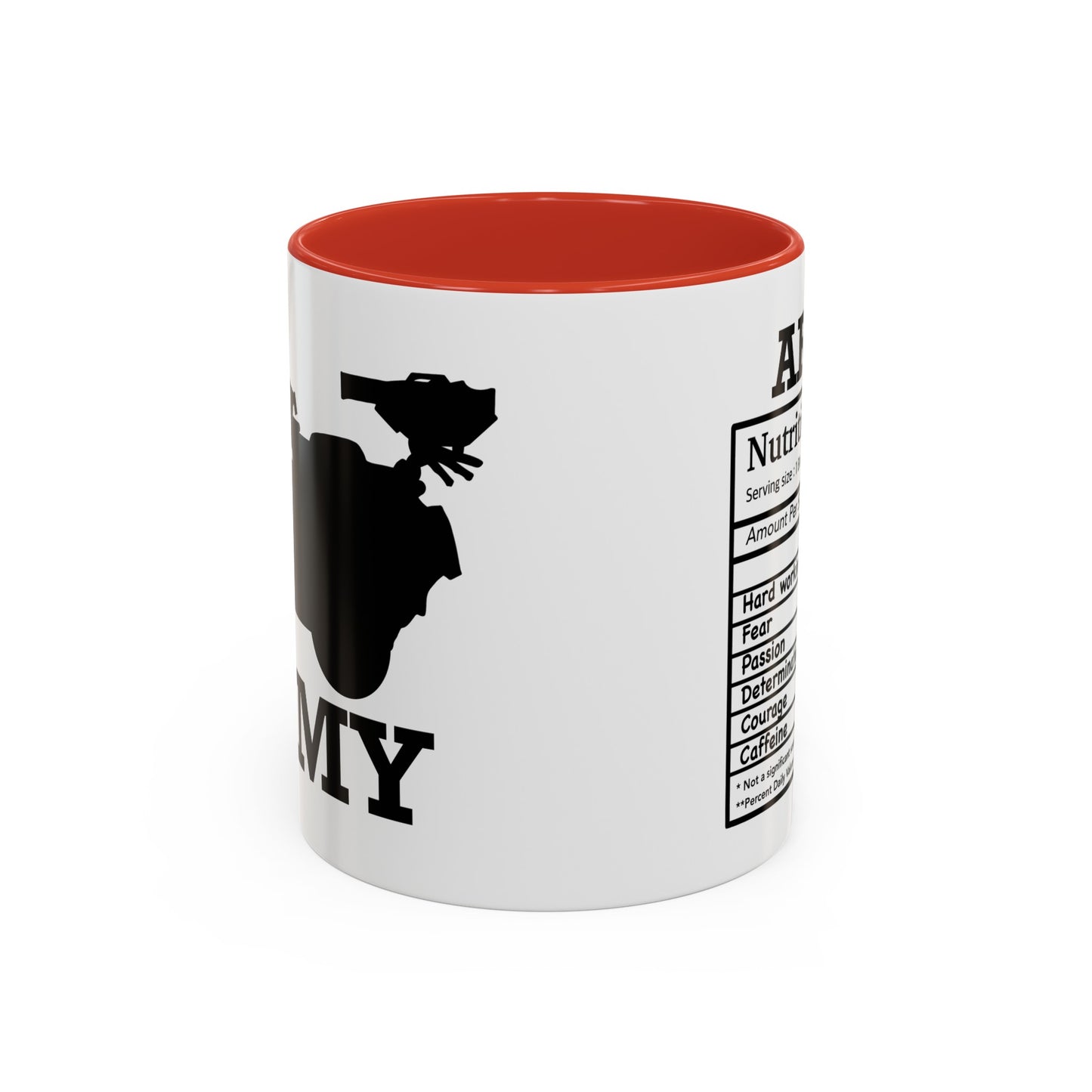 Army Nutritional Facts Mug