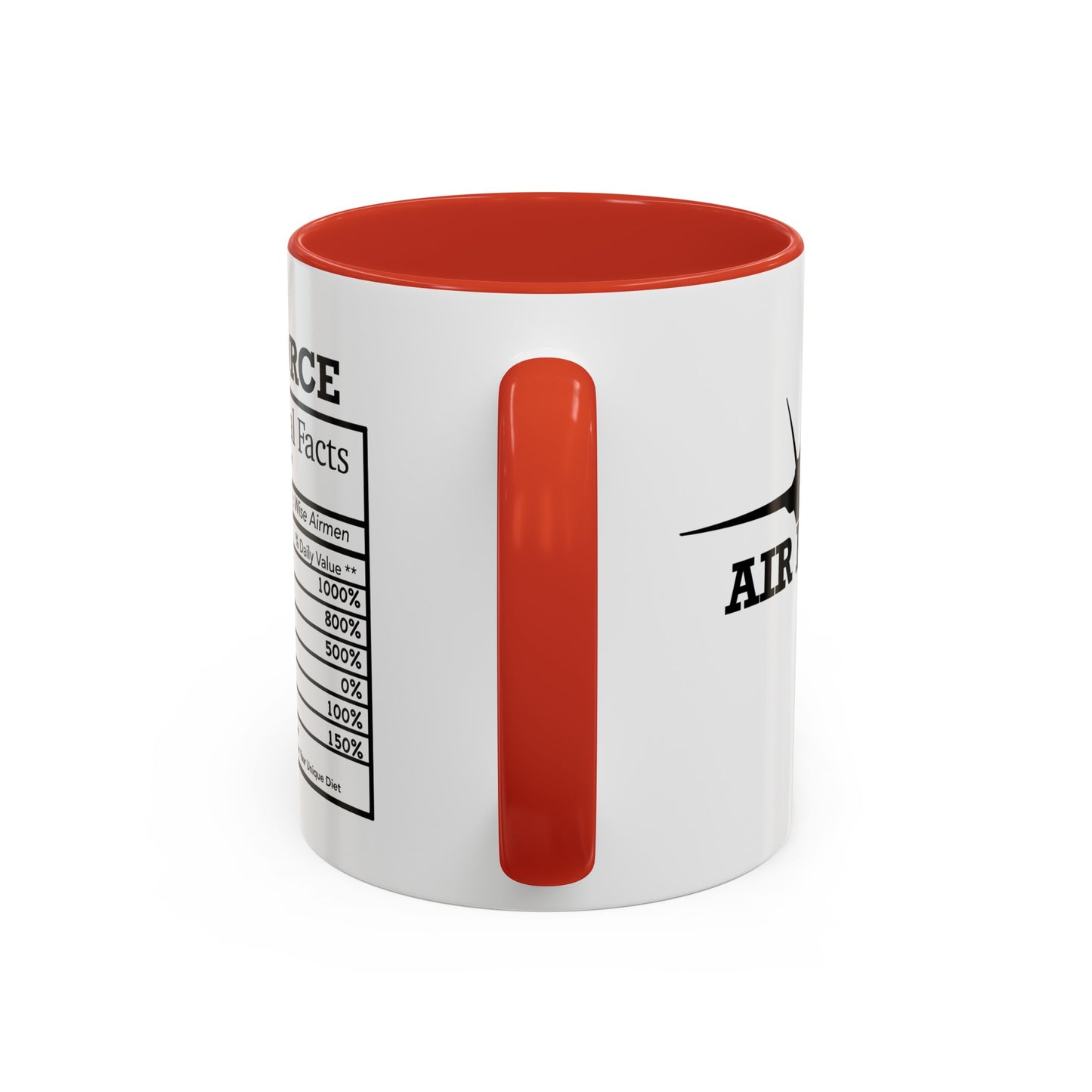 Air Force Nutritional Facts Mug
