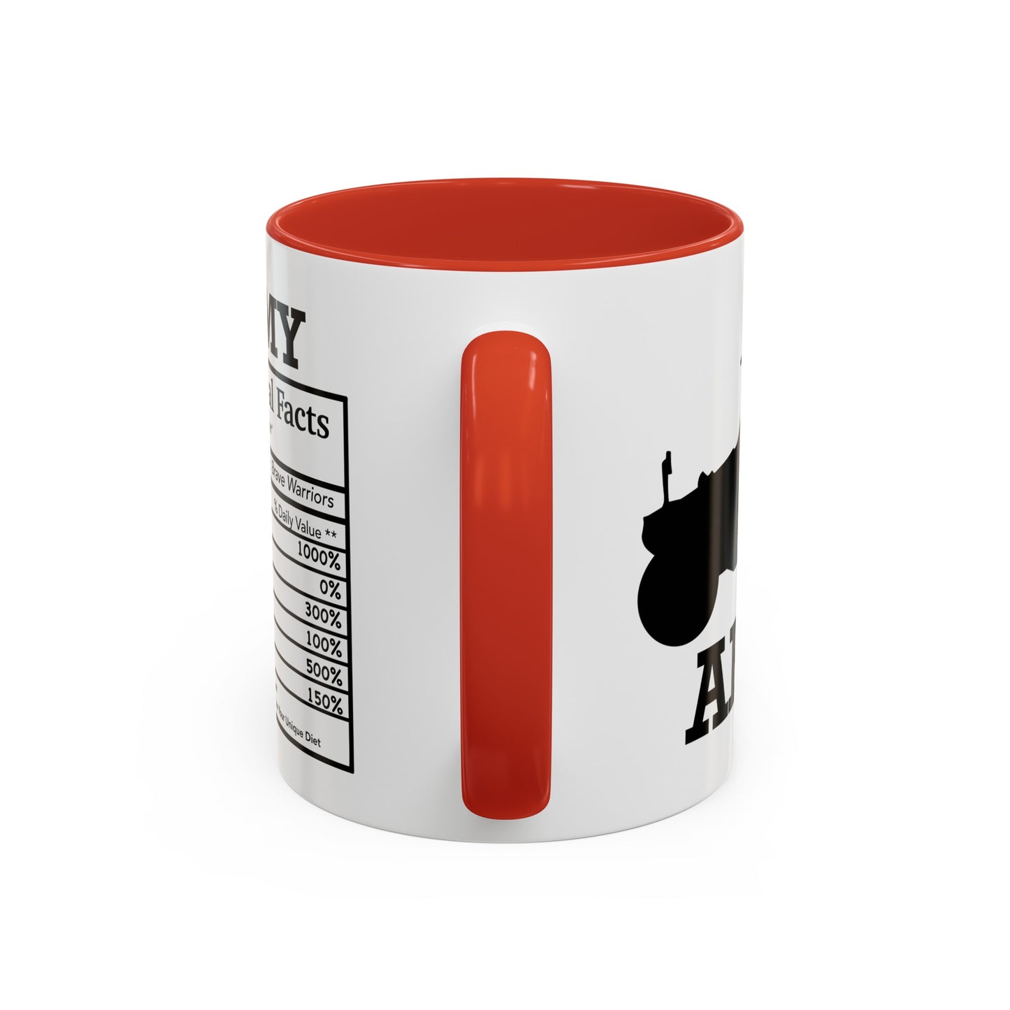 Army Nutritional Facts Mug