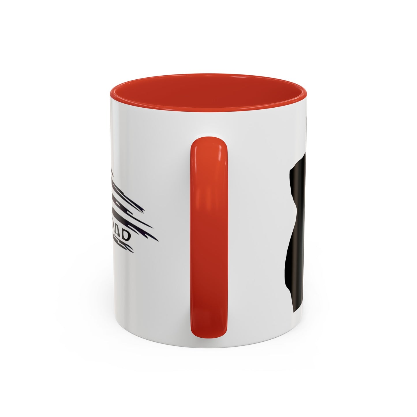 Proud military dad with son mug