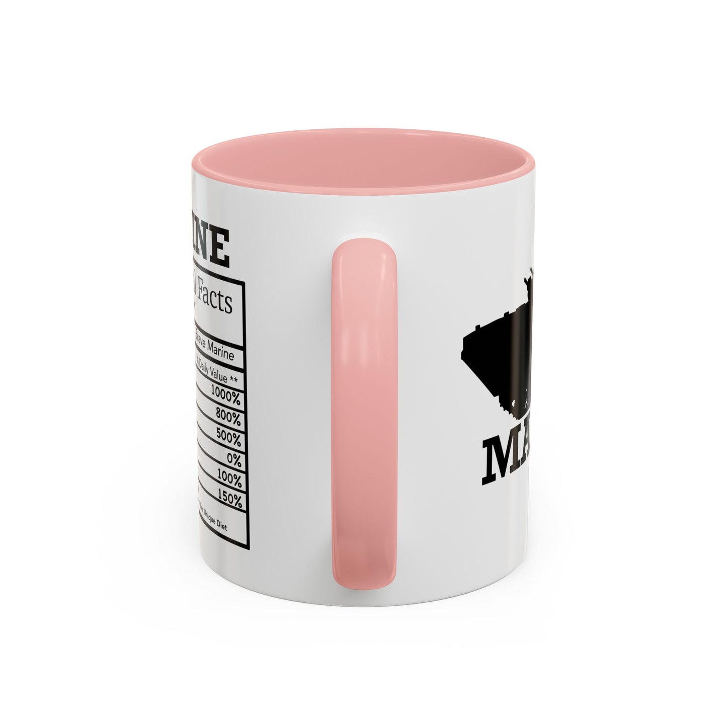 Marine Nutritional Facts Mug