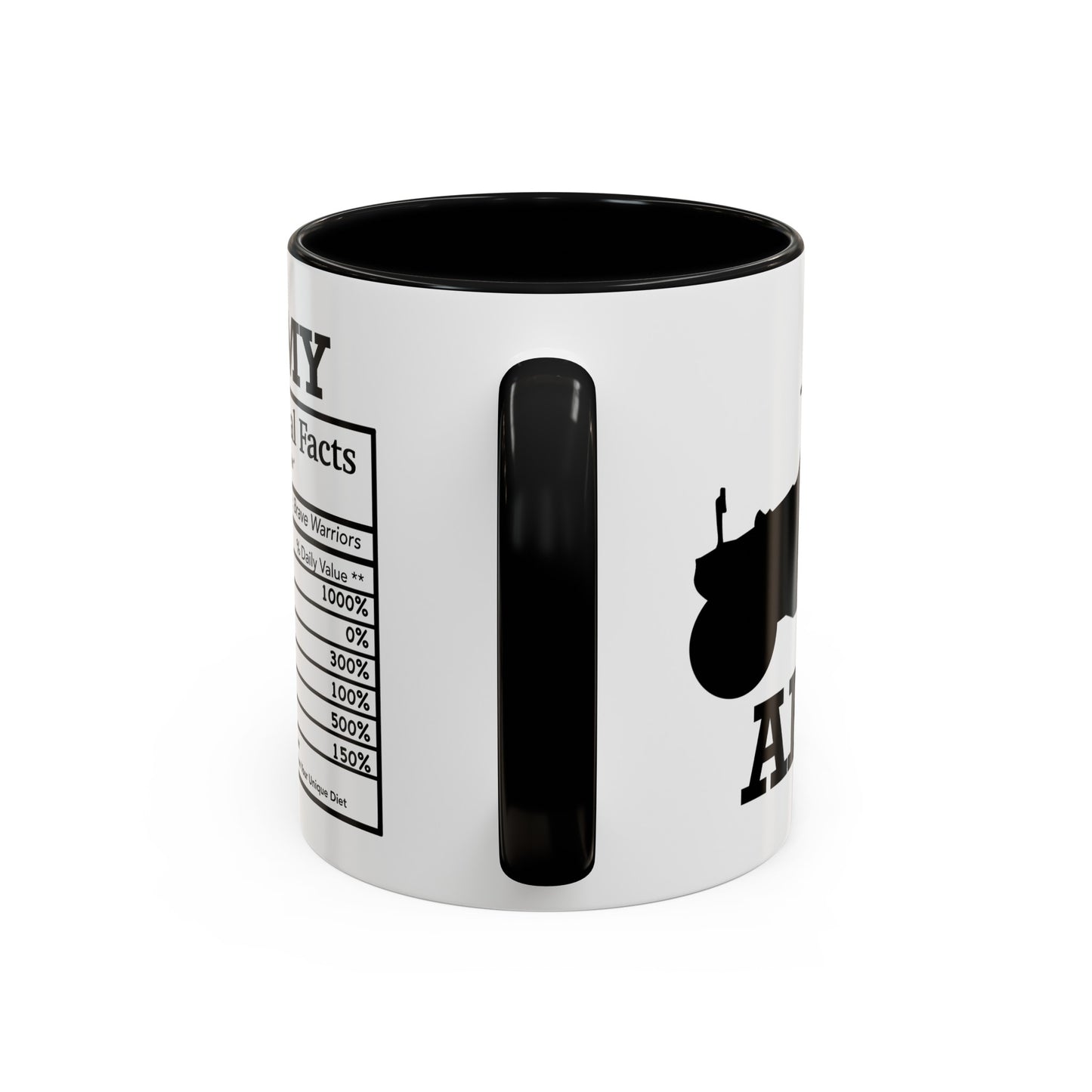 Army Nutritional Facts Mug