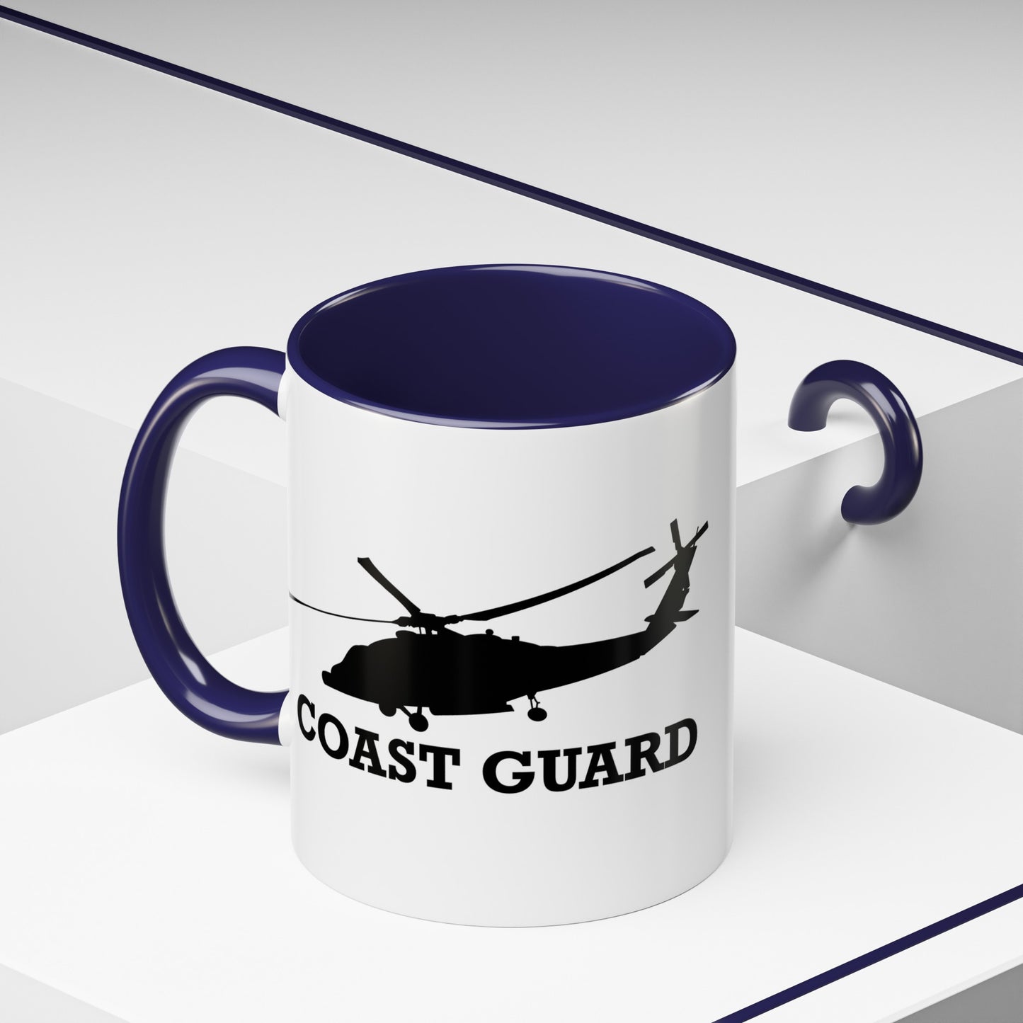 Coast Guard Nutritional Facts Mug