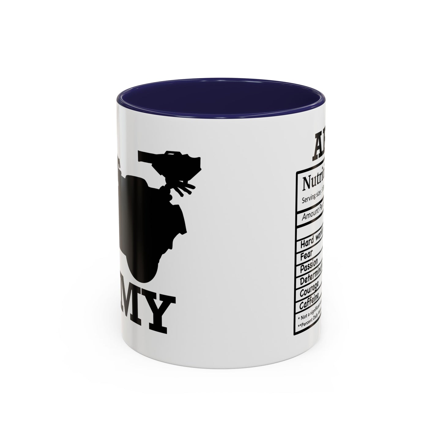 Army Nutritional Facts Mug