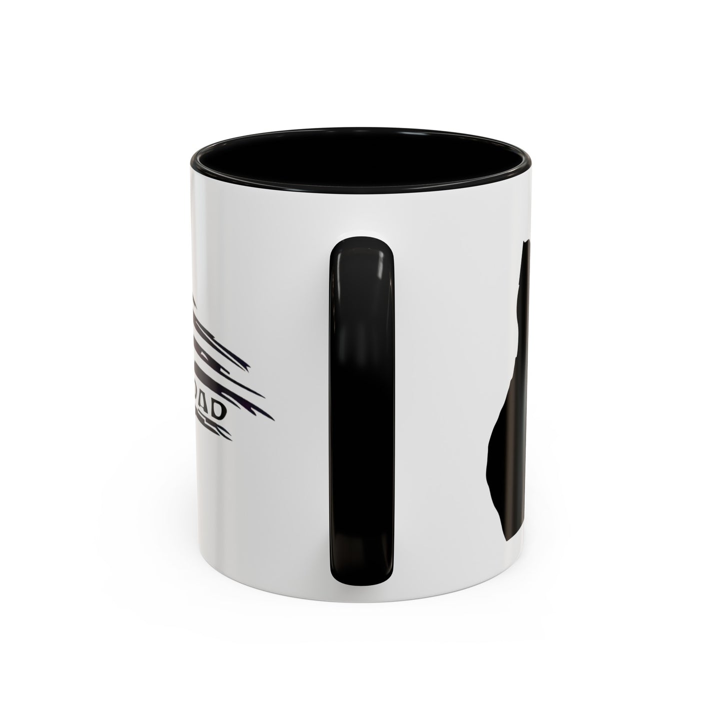 Proud military dad with daughter mug