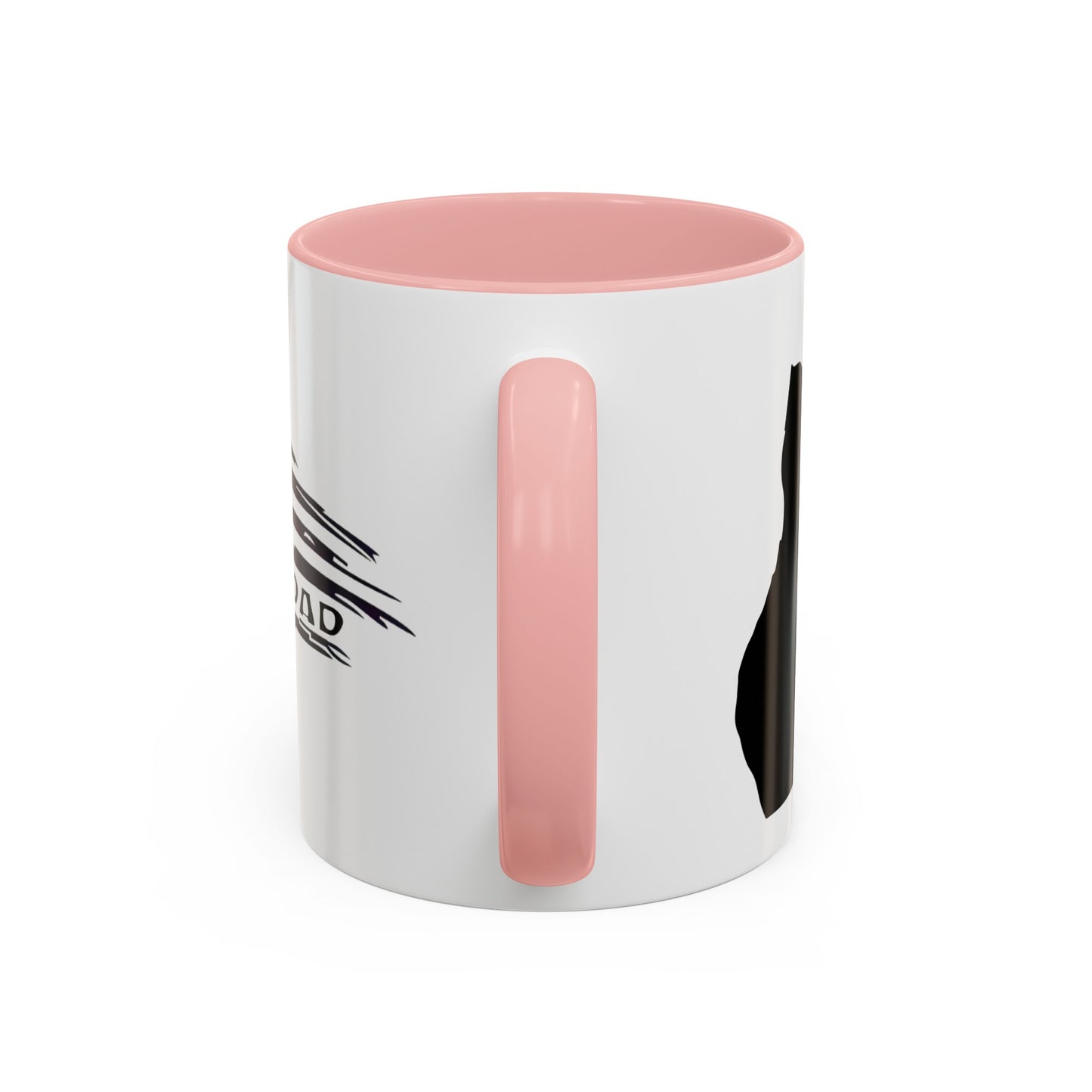Proud military dad with daughter mug