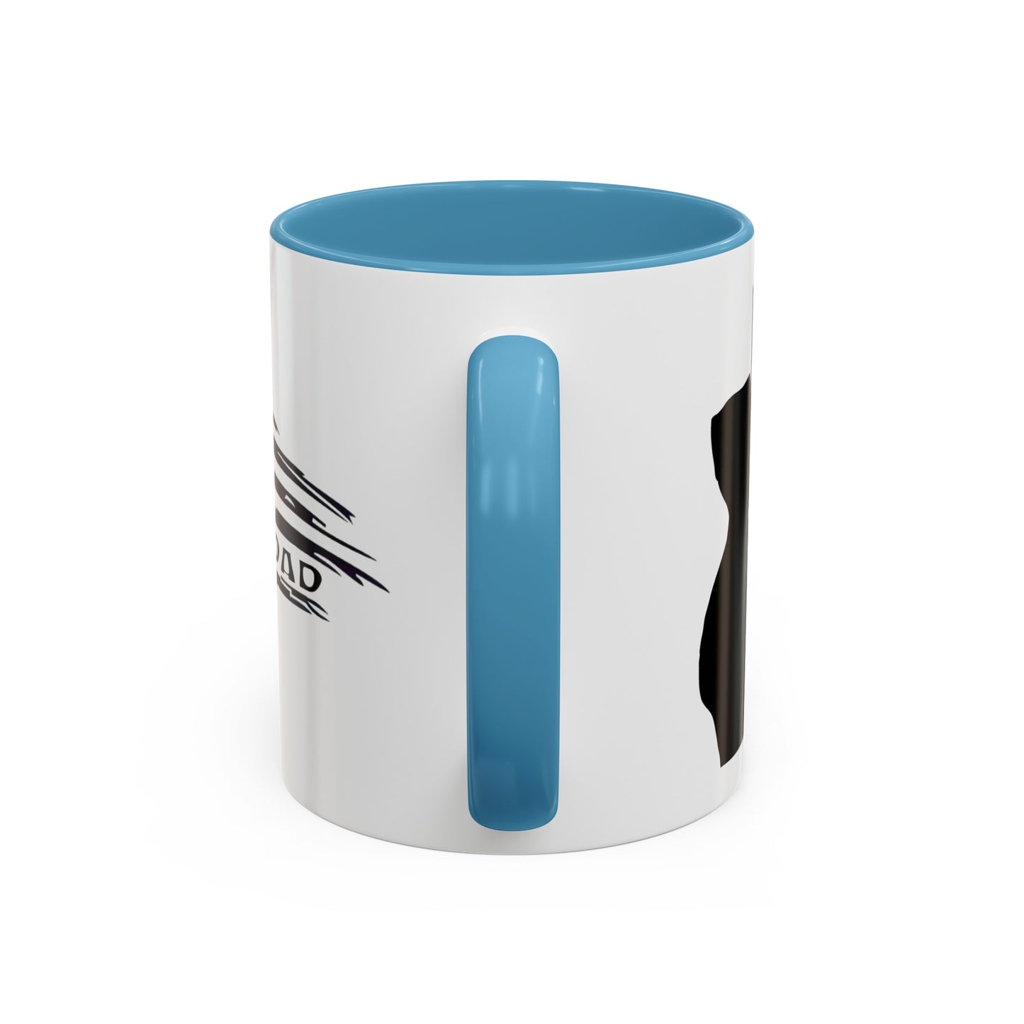 Proud military dad with son mug