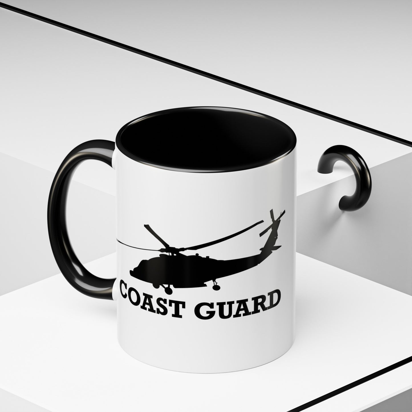 Coast Guard Nutritional Facts Mug
