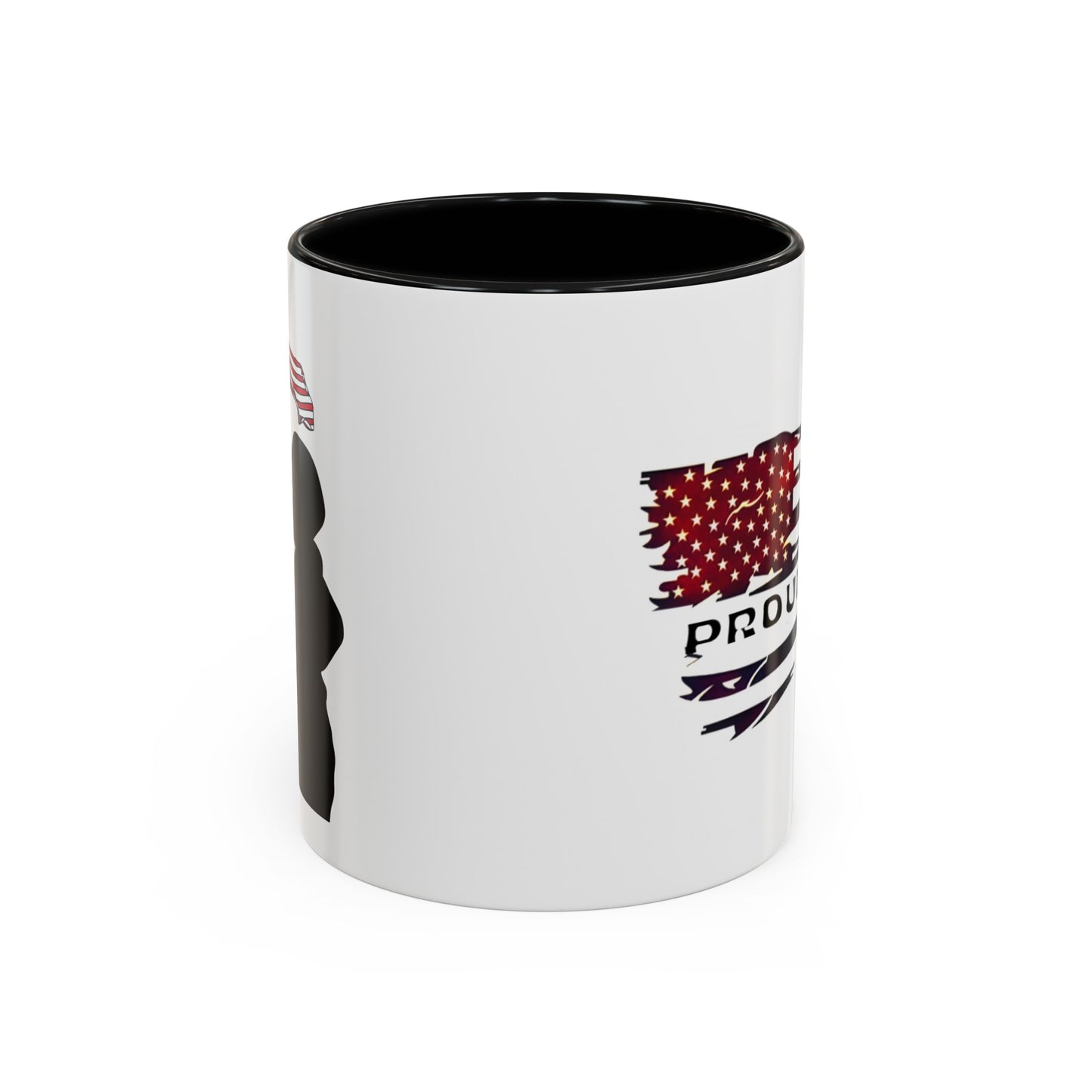 Proud military dad with son mug
