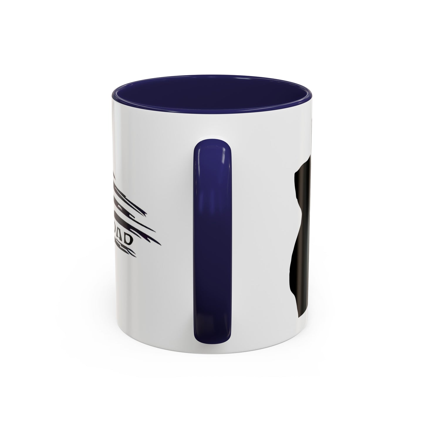Proud military dad with son mug