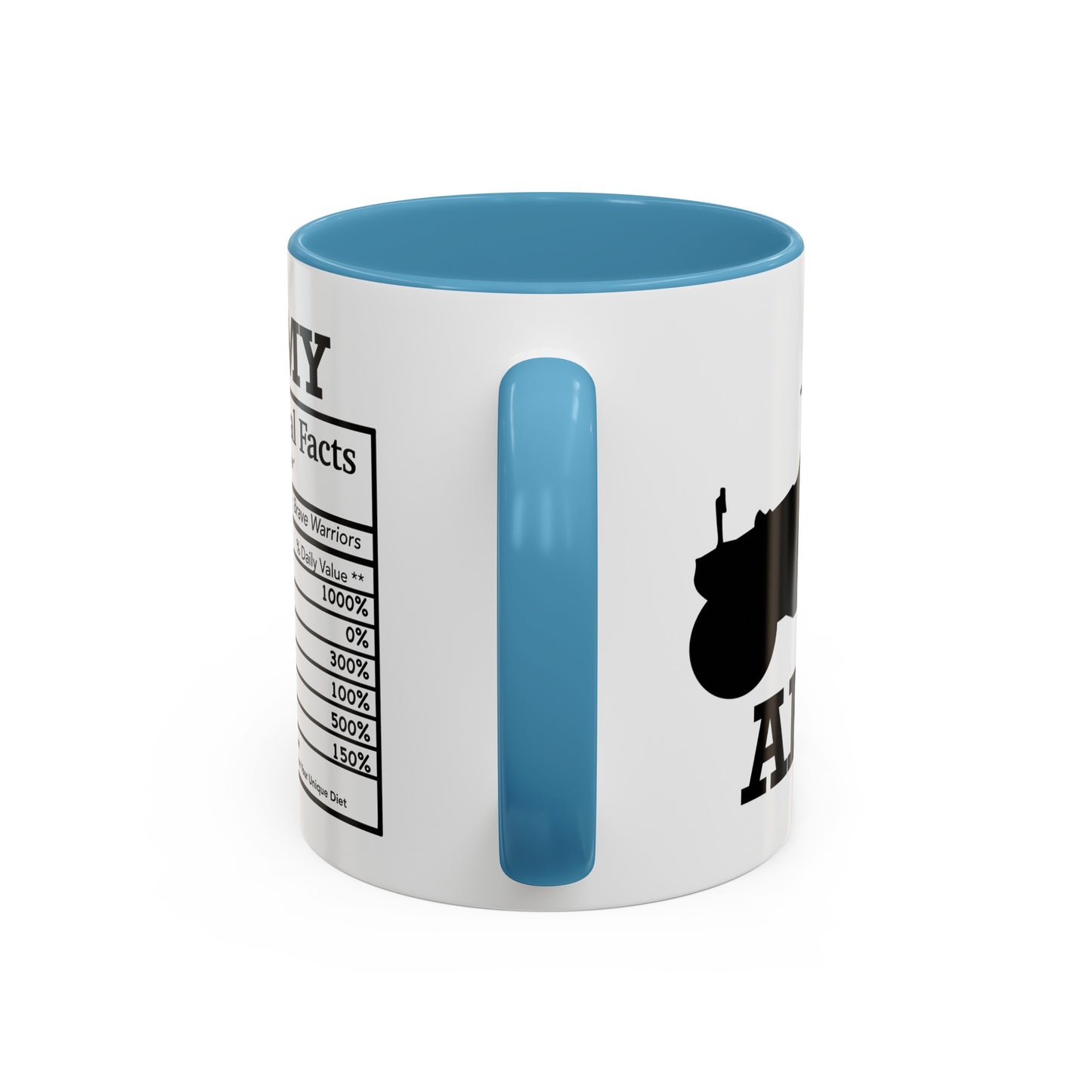 Army Nutritional Facts Mug