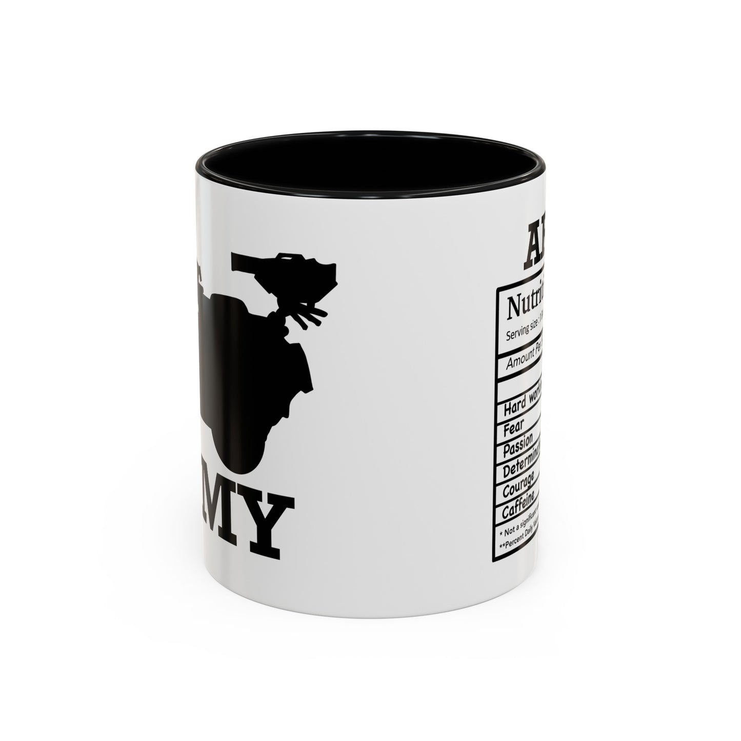 Army Nutritional Facts Mug