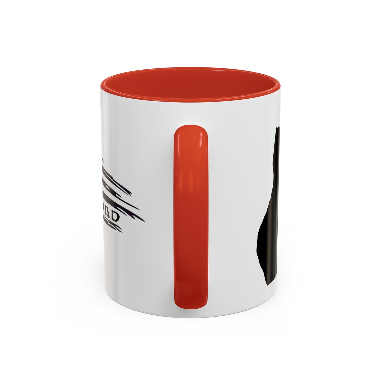Proud military dad with daughter mug