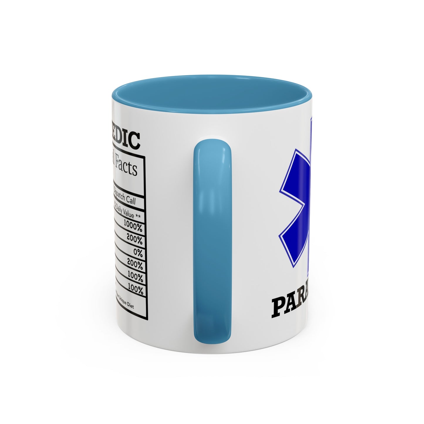 Paramedic Nutritional Facts Mug