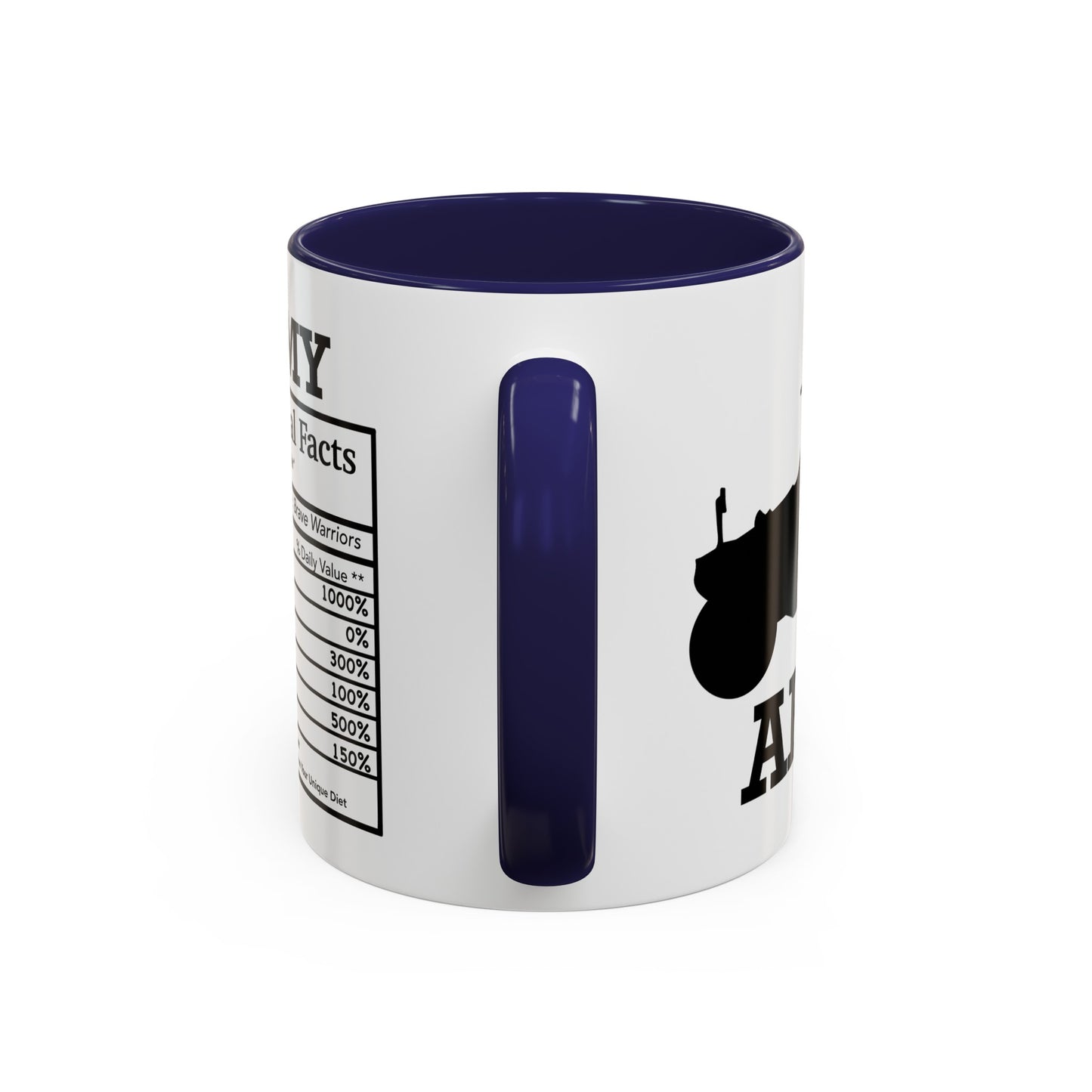 Army Nutritional Facts Mug