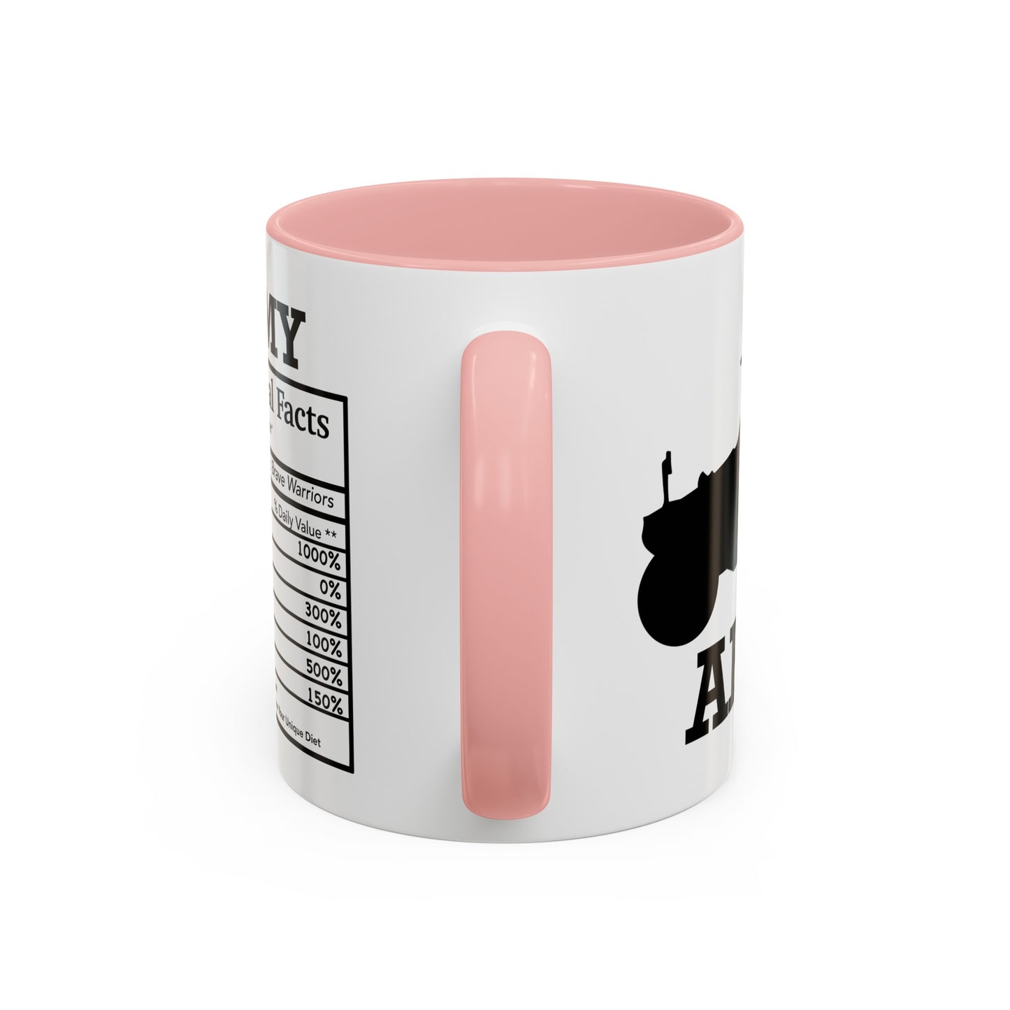 Army Nutritional Facts Mug