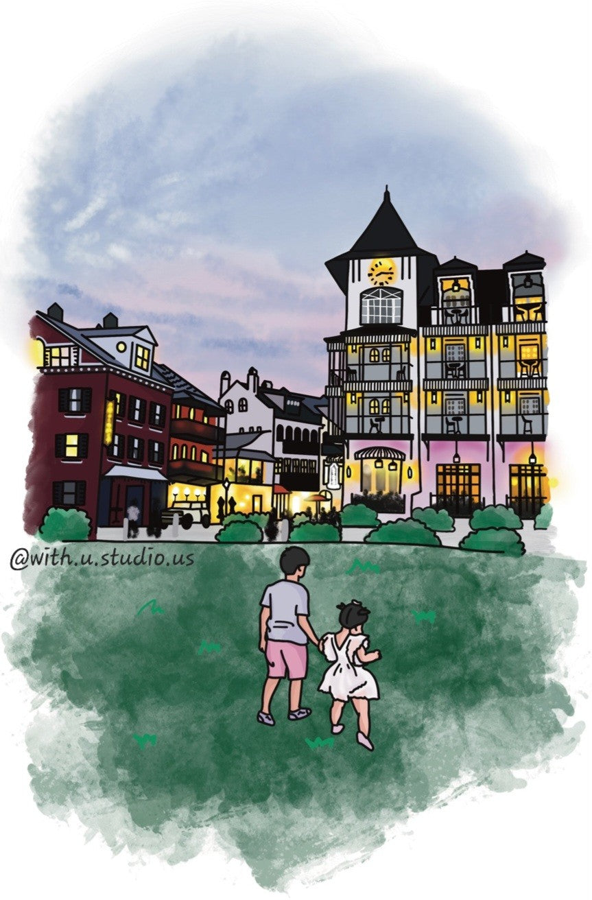 Personalized Portrait Drawing Canvas