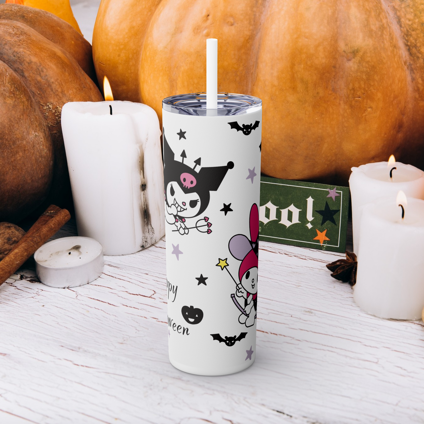 Kuromi & My Melody Halloween Tumbler