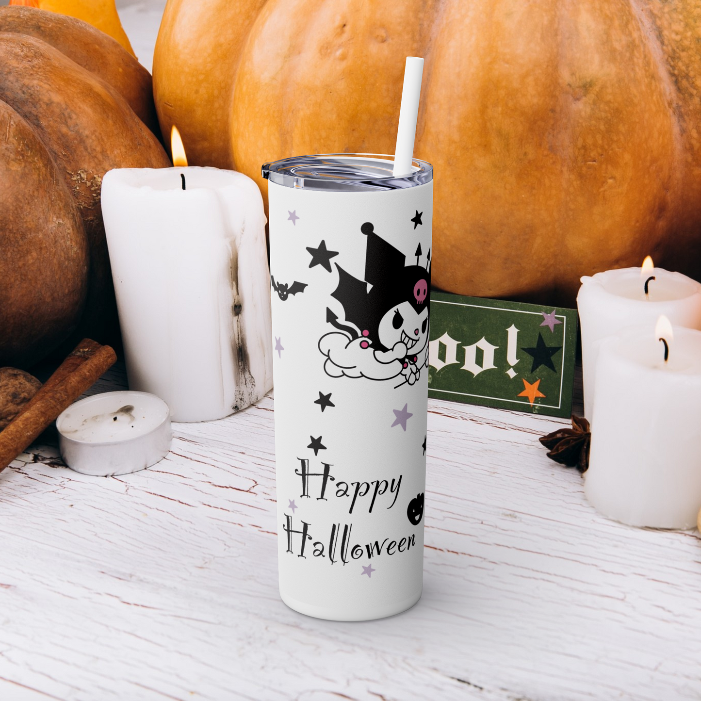 Kuromi & My Melody Halloween Tumbler