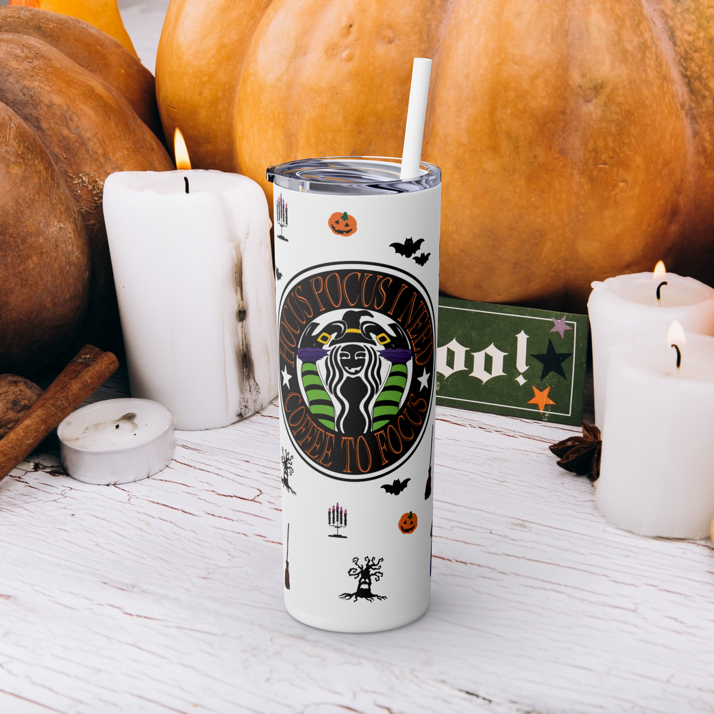 Hocus Pocus Halloween Tumbler