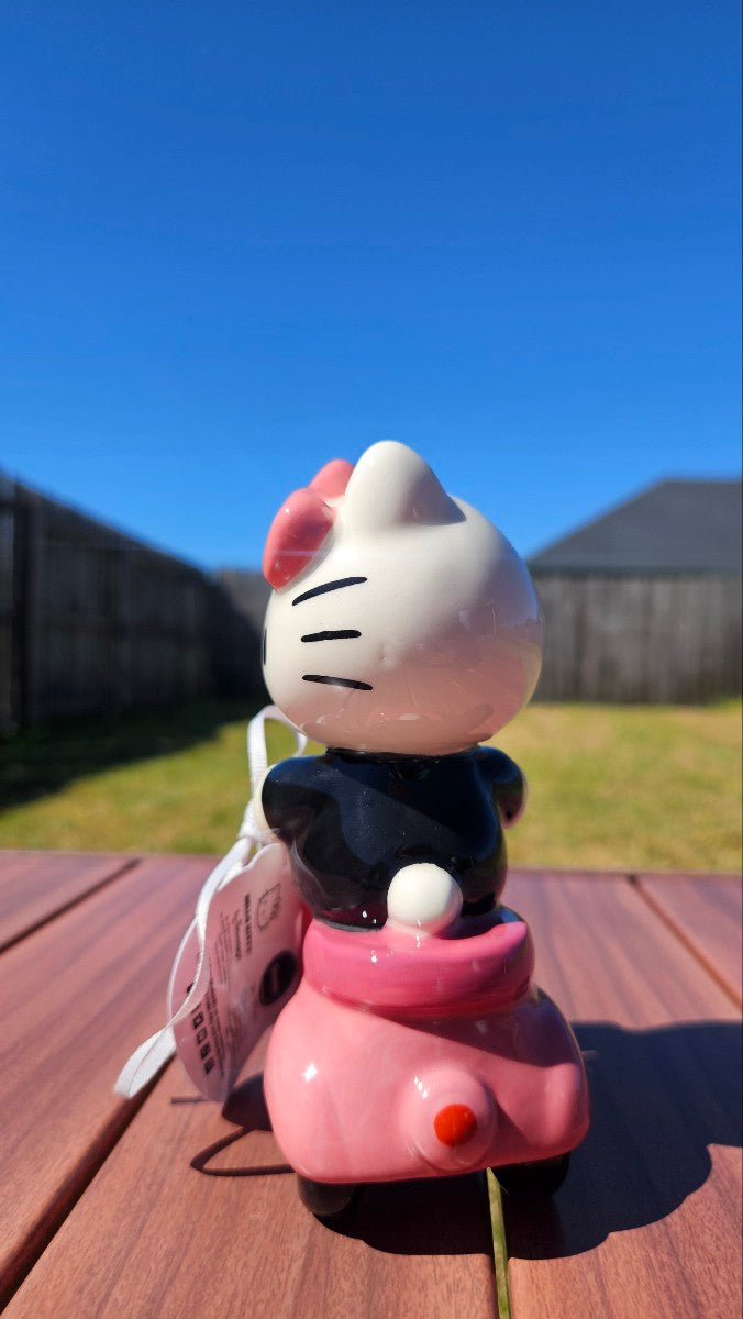 Clayworks Hello Kitty Scooter Figurine