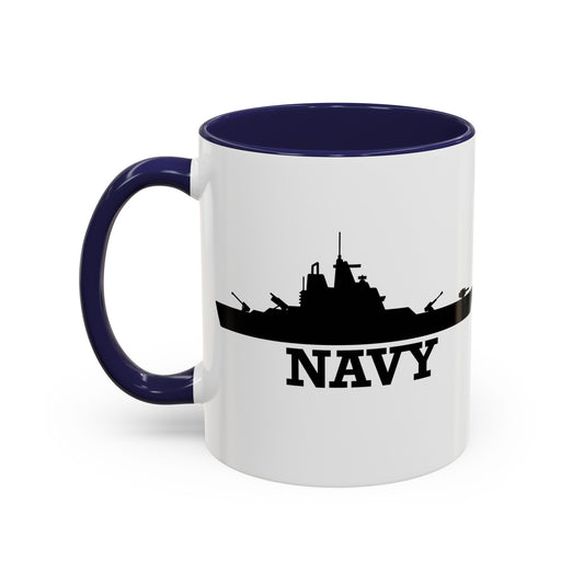Navy Nutritional Facts Mug