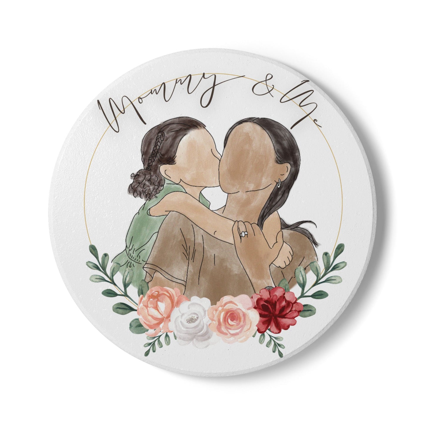 Custom Mother's Day Portrait | Personalized Magnet| Unique Gift for Mom