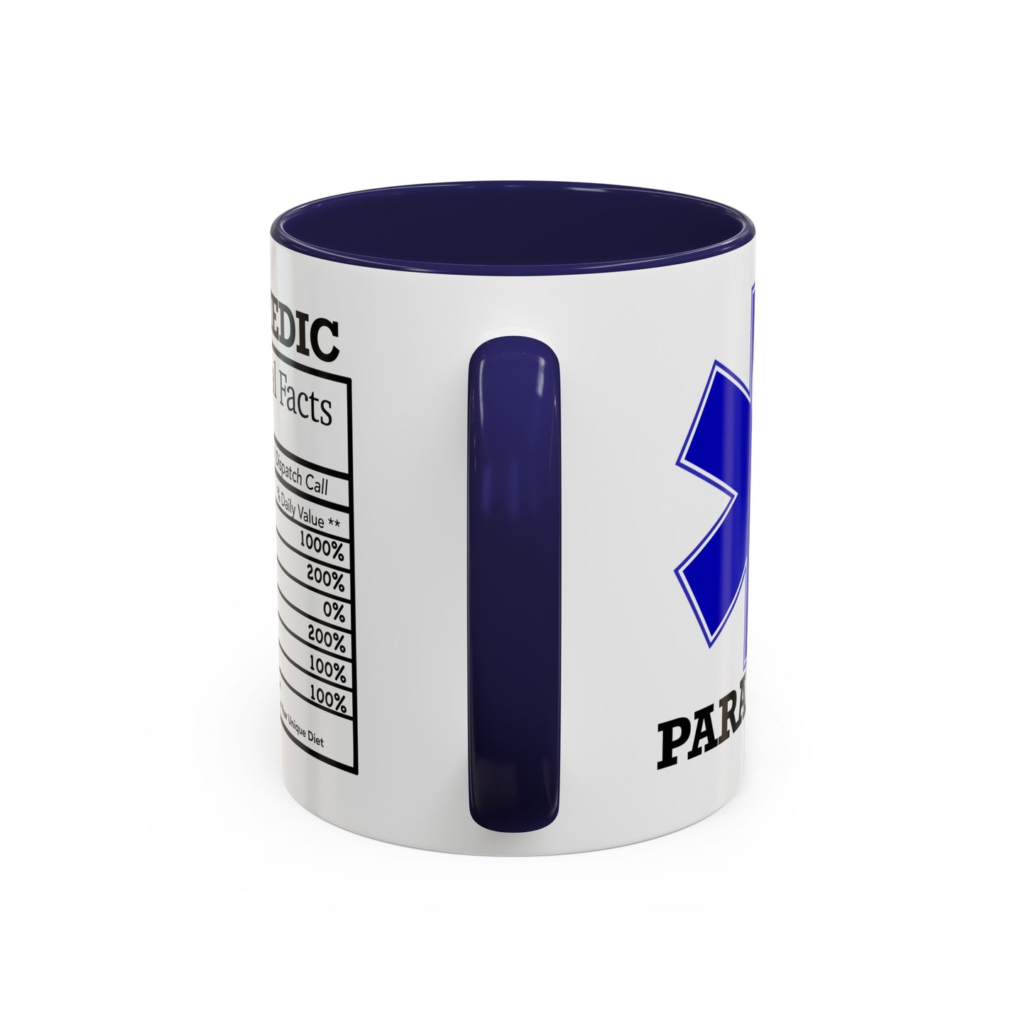 Paramedic Nutritional Facts Mug