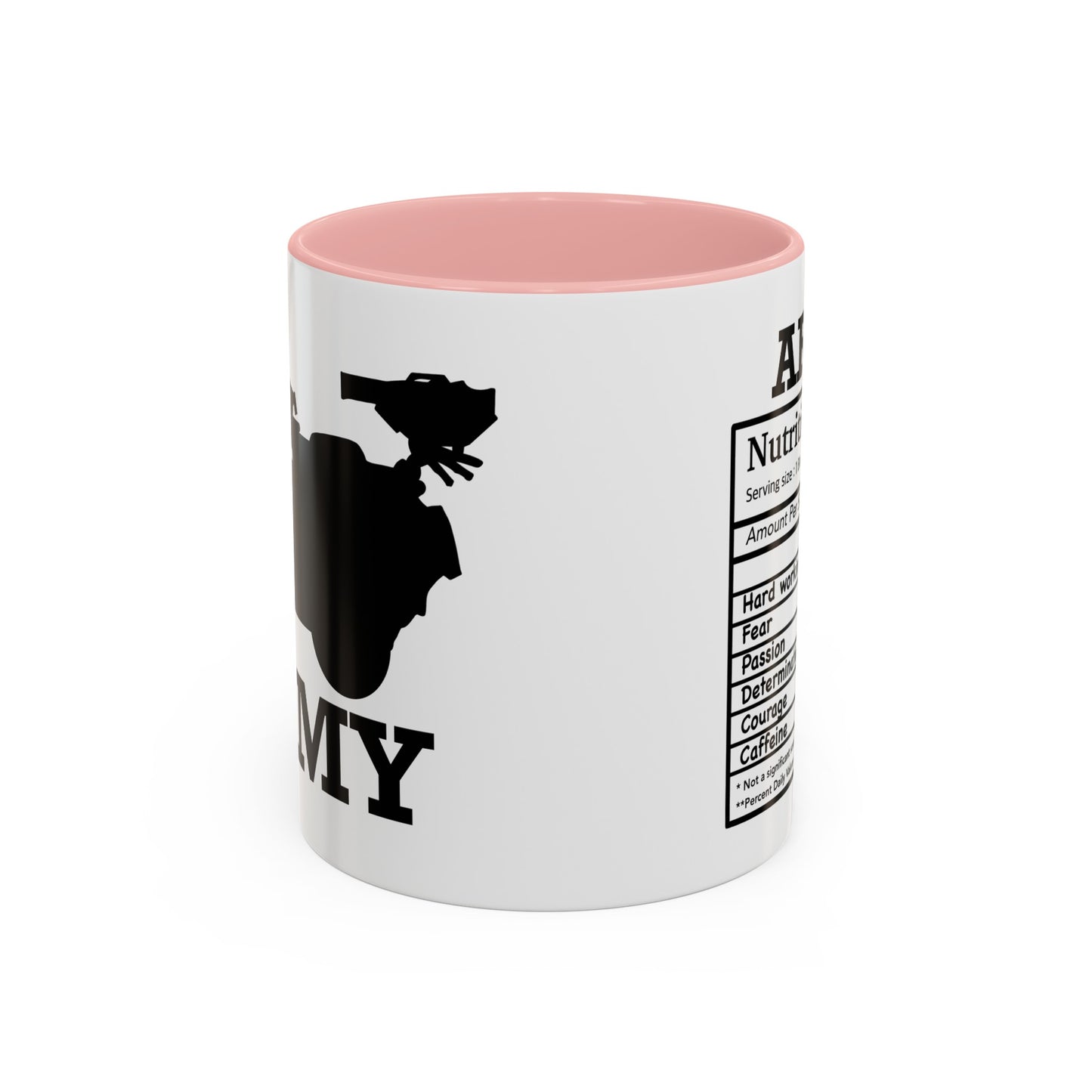 Army Nutritional Facts Mug