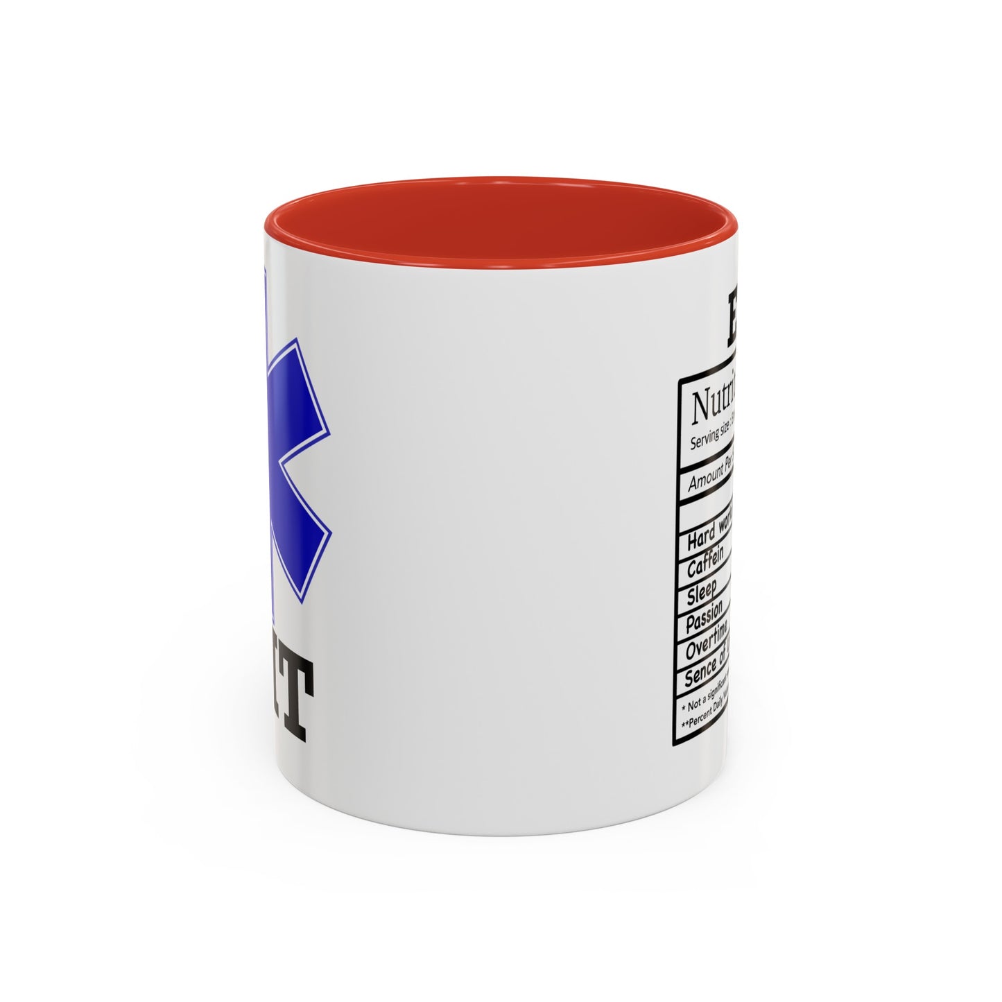 EMT Nutrition Facts Mug