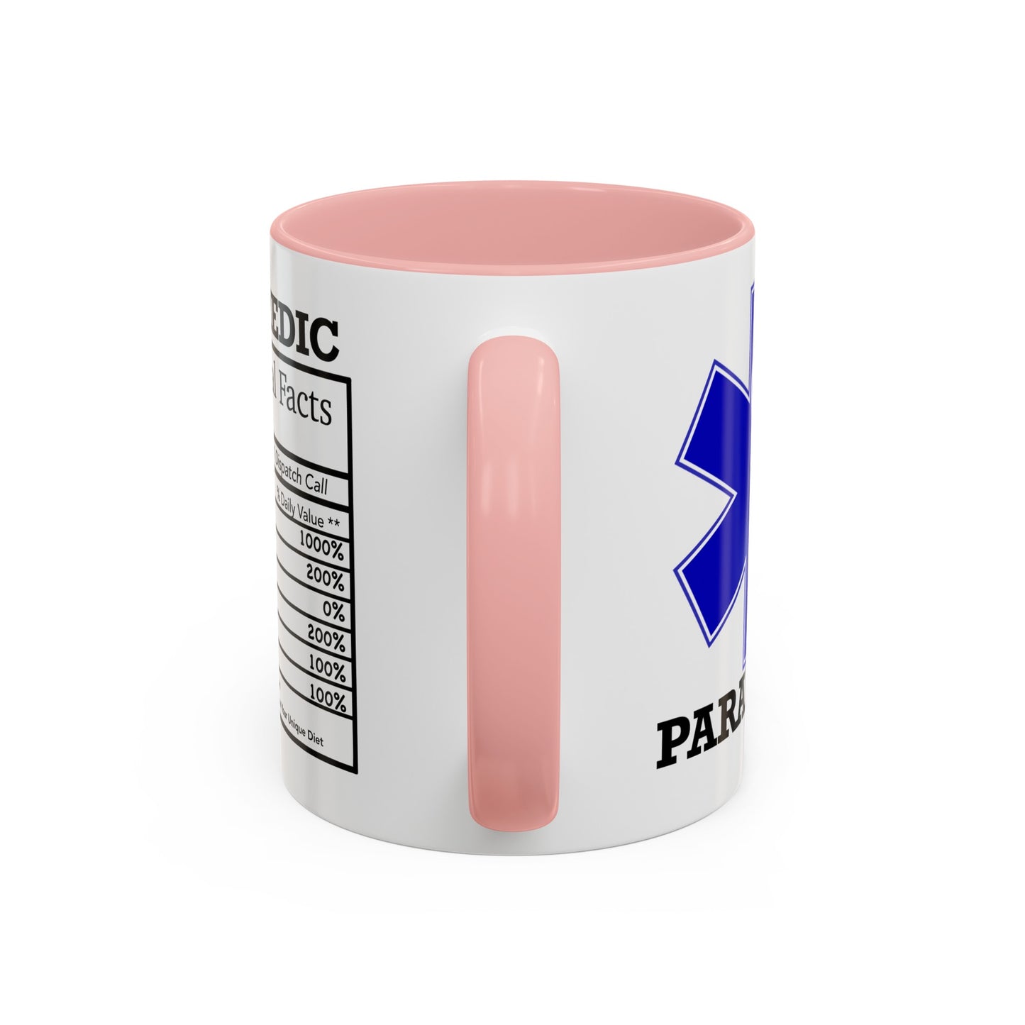 Paramedic Nutritional Facts Mug