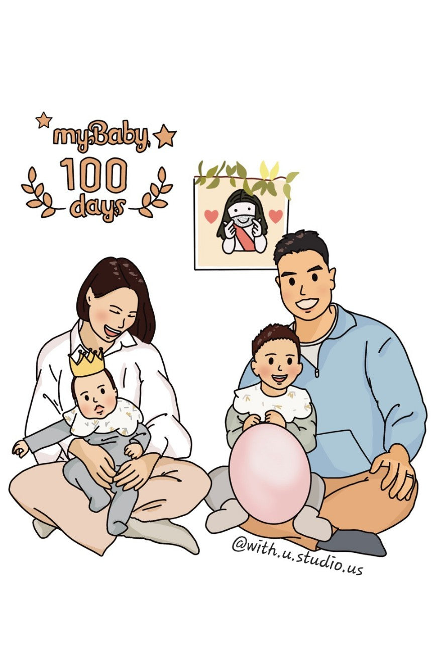 Personalized Pet & Family Portrait Mug – Custom Hand-Drawn Art for Home Décor, Perfect Gift for Pet Lovers