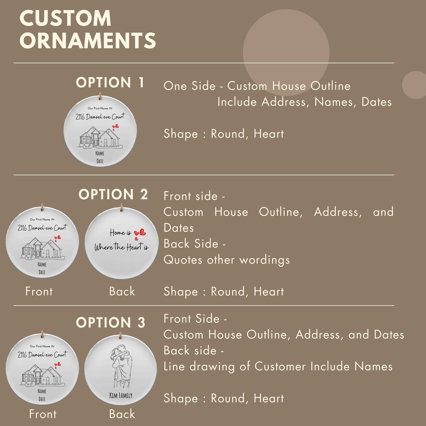 Custom Home Portrait Mug /Closing Gift