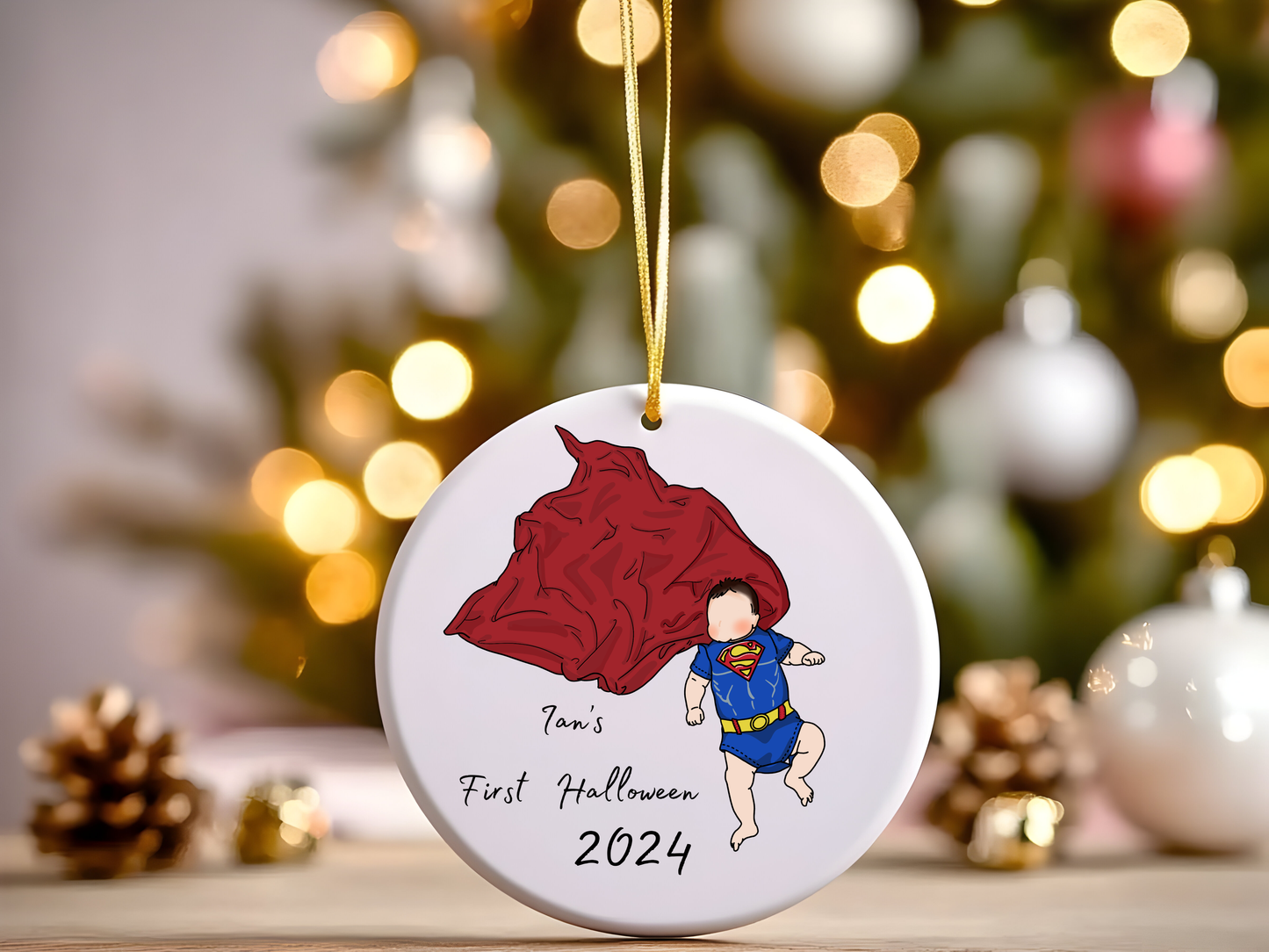 Custom Portrait Ornament from Photograph